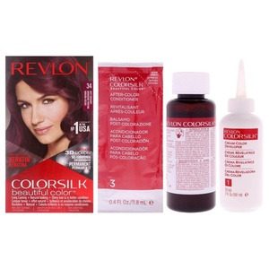 image:imageRevlon ColorSilk Hair Color 30 Dark Brown 1 ea Pack of 634 Deep Burgundy