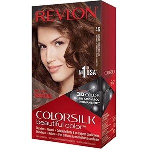 image:imageRevlon ColorSilk Hair Color 30 Dark Brown 1 ea Pack of 646 Medium Golden Chestnut Brown