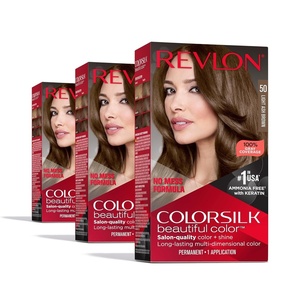 image:imageRevlon ColorSilk Hair Color 30 Dark Brown 1 ea Pack of 650 Light Ash Brown