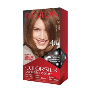 image:imageRevlon ColorSilk Hair Color 30 Dark Brown 1 ea Pack of 651 Light Brown