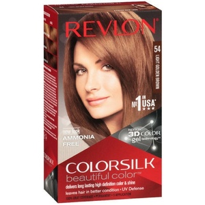 image:imageRevlon ColorSilk Hair Color 30 Dark Brown 1 ea Pack of 654 Light Golden Brown