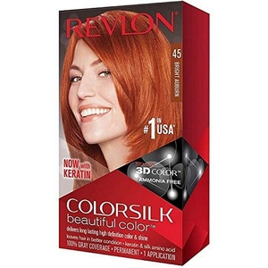 image:imageRevlon ColorSilk Hair Color 30 Dark Brown 1 ea Pack of 6Bright Auburn