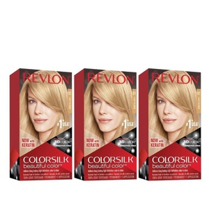 image:imageRevlon ColorSilk Hair Color 30 Dark Brown 1 ea Pack of 6Light Blonde